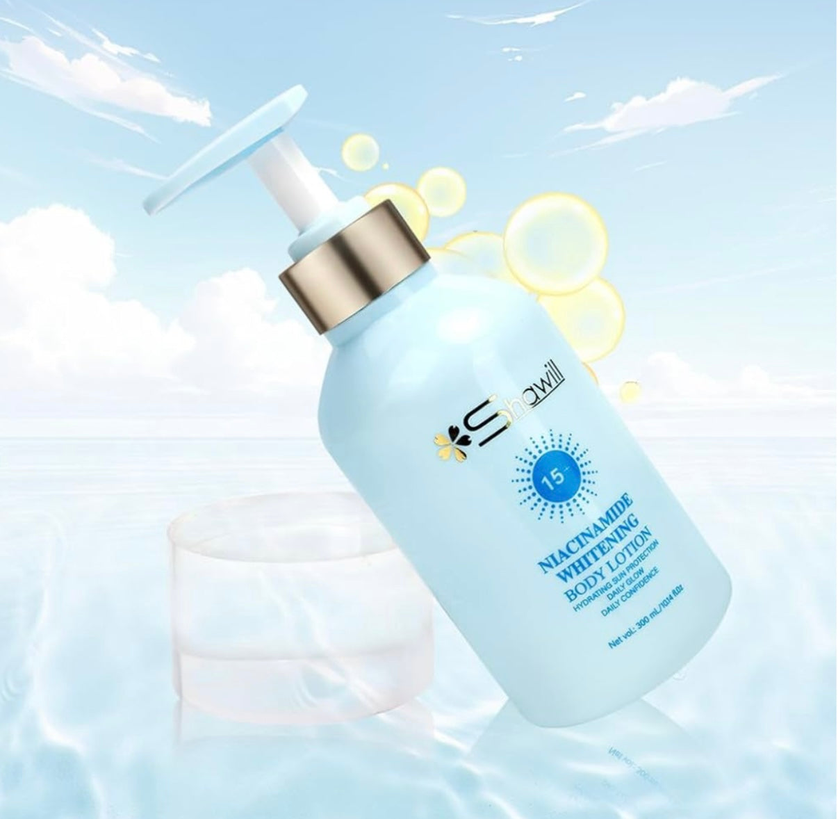 Shawill Naicinamide Whitening Body Lotion with SPF 35+ PA+++300ml