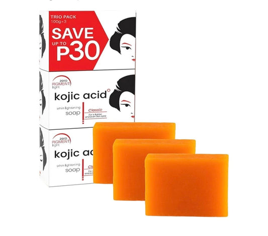 Kojie San Soap Bars - Skin Lightening Kojic Acid Natural Original Bar