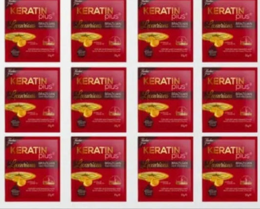 Keratin Plus Luxurious Brazilian Hair Treatment 12 sachets