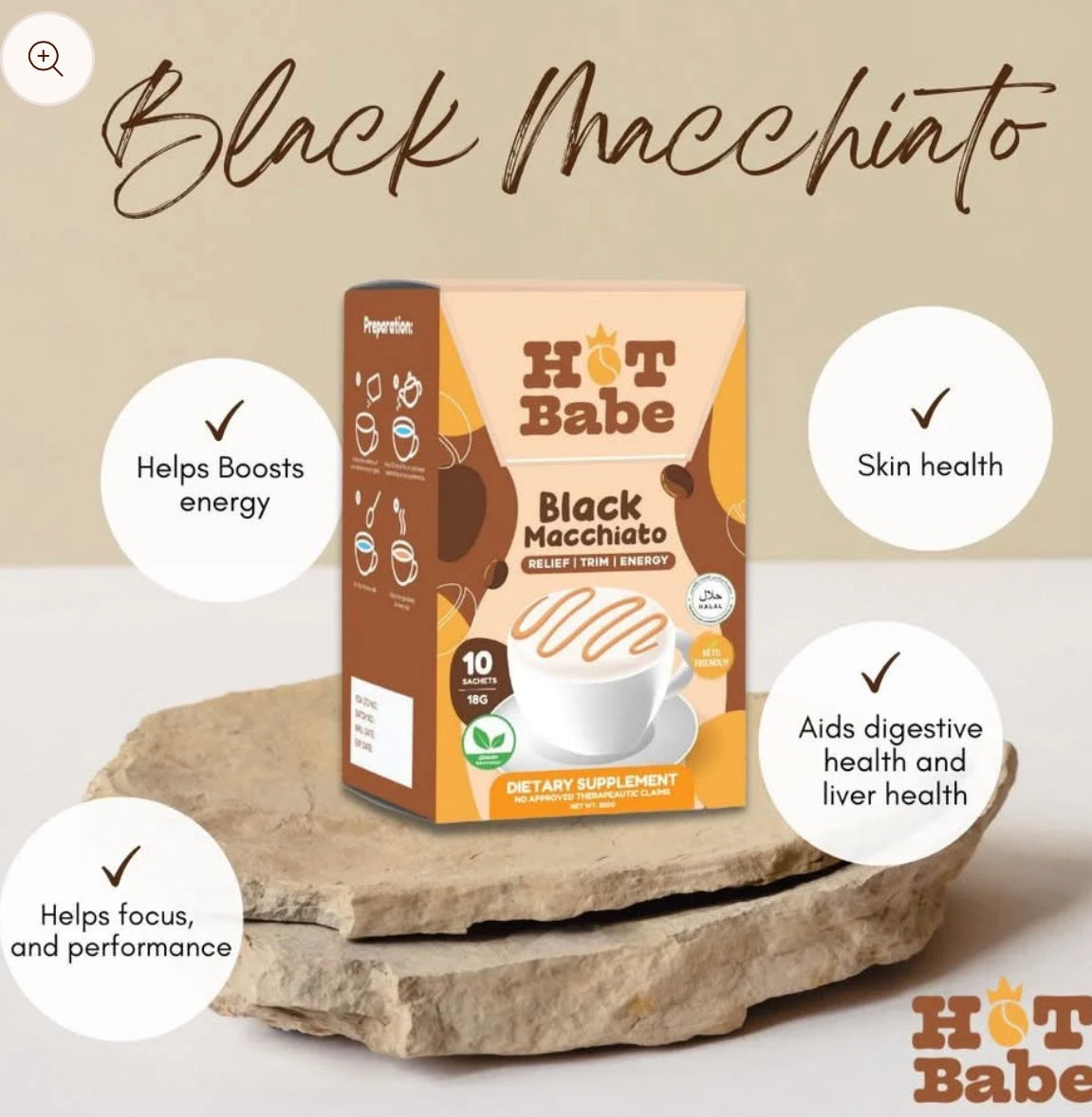 Hot Babe Black Macchiato