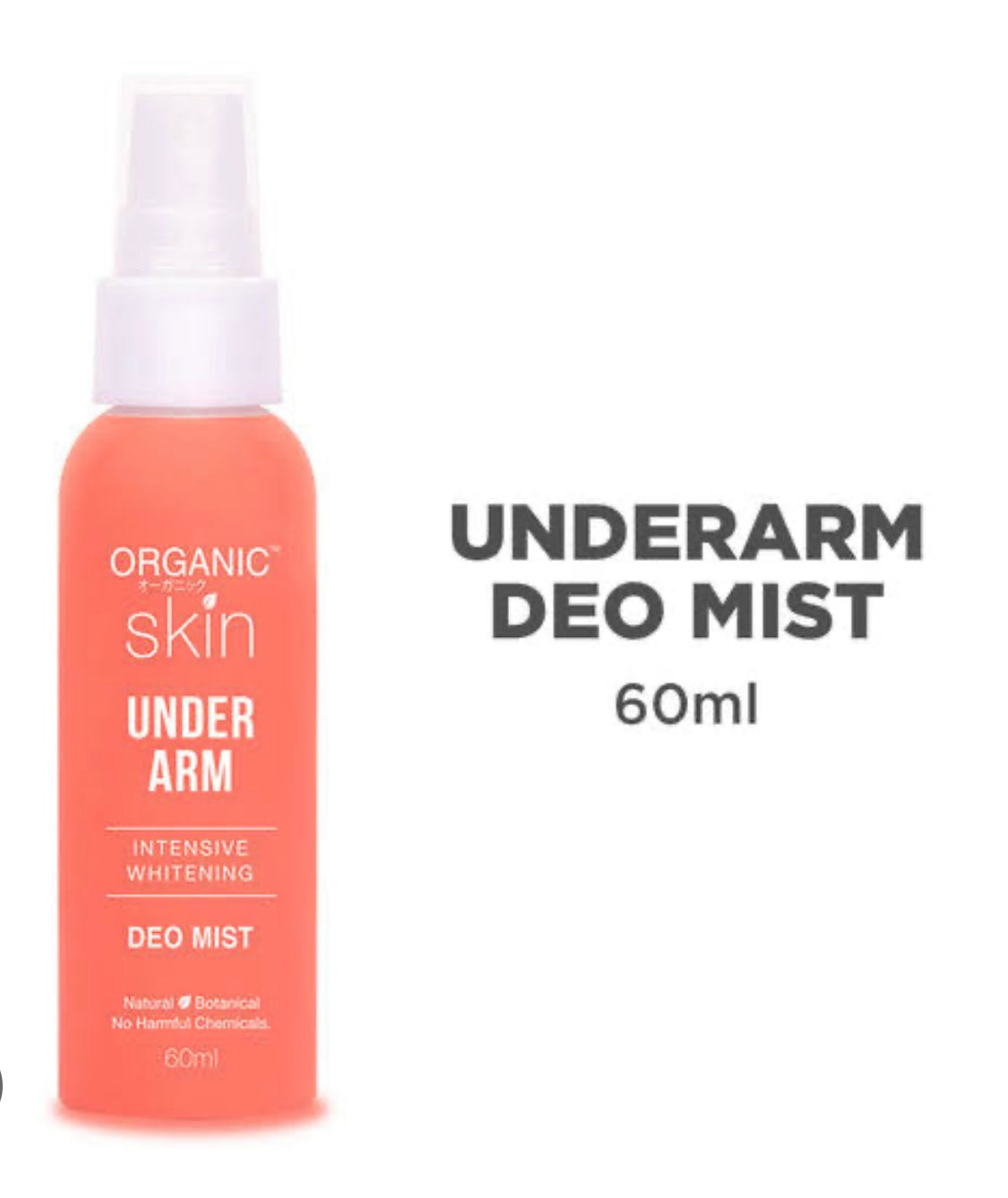Organic Skin Underarm Deo Mist