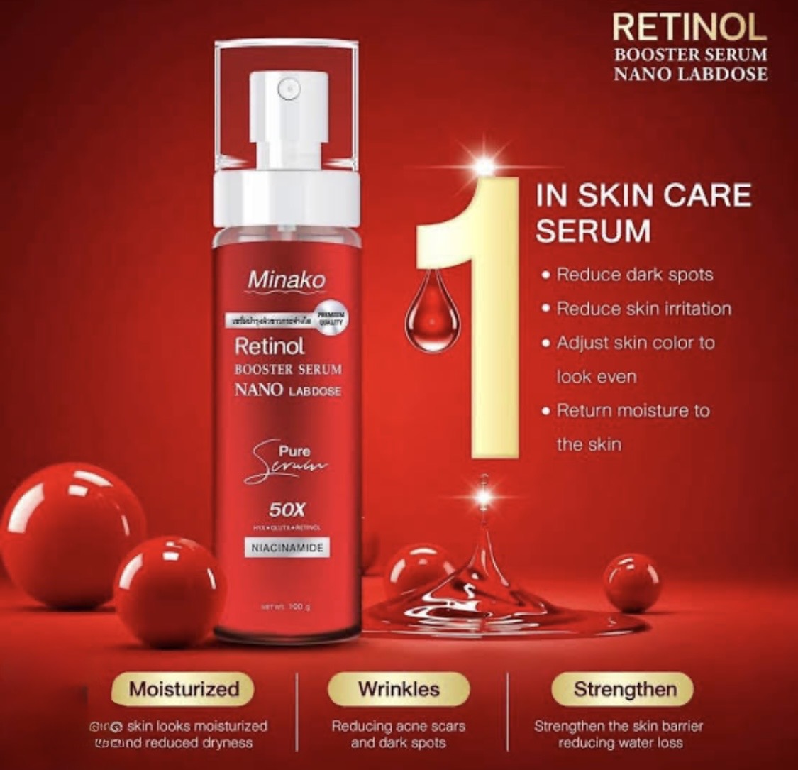 Minako Retinol Booster Serum Nano Labdose