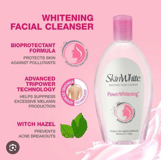 Skin White whitening facial cleanser