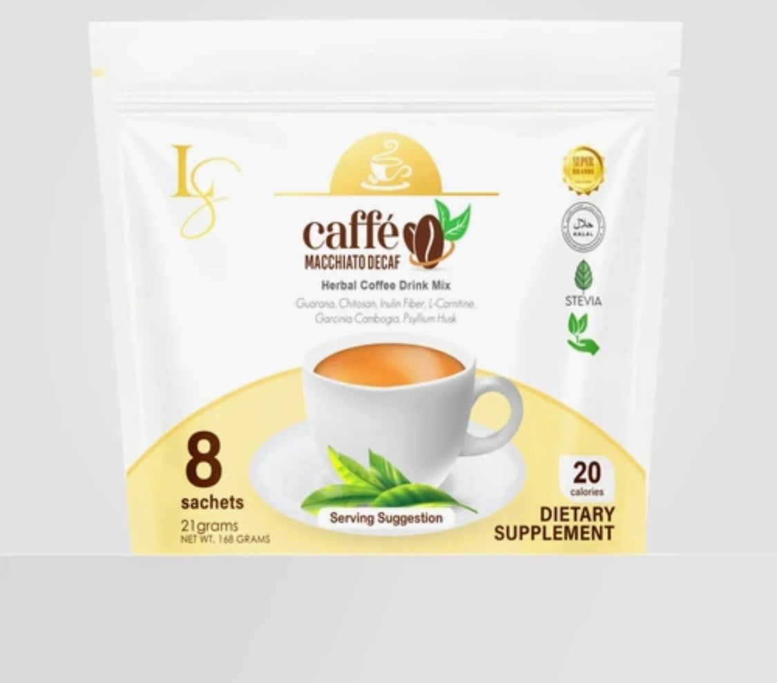 Luxe Slim Macchiato Decaf 8 sachets
