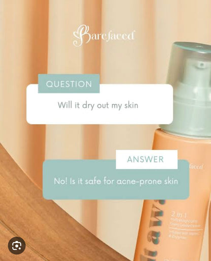 Bacefaced Melt Away 2 in 1 Cleanser