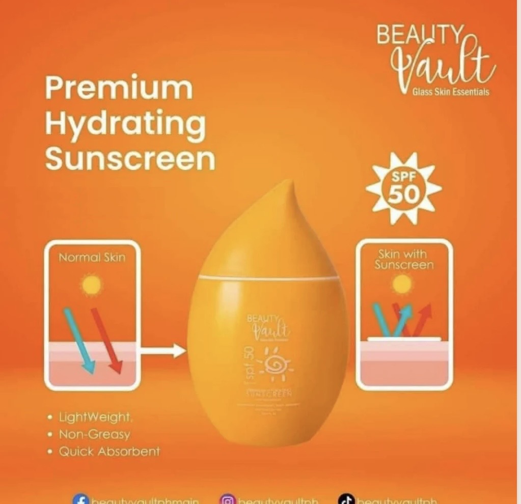Beauty Vault Suncreen Spf 50