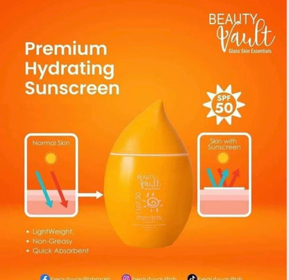 Beauty Vault Suncreen Spf 50