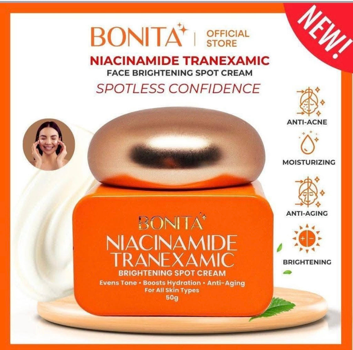 Bonita Niacinamide Tranexamic Brightening Spot Cream 50g