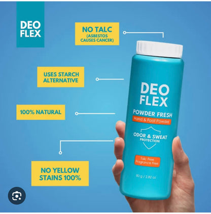 Deoflex powder Hand and Foot powder