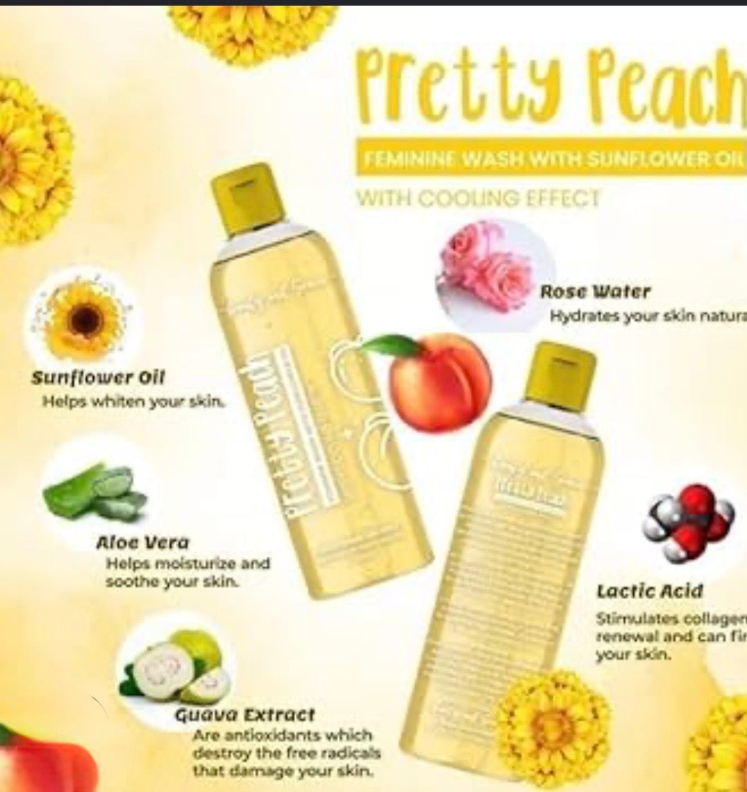 Pretty Peach Feminine Wash