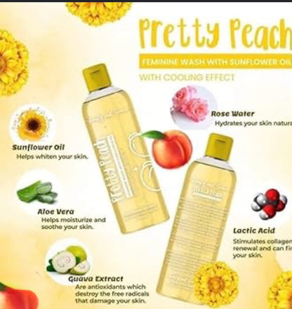 Pretty Peach Feminine Wash