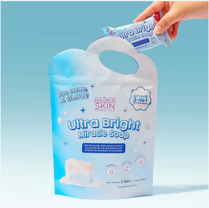 Hikari Ultra Bright Miracle Soap 5pcs