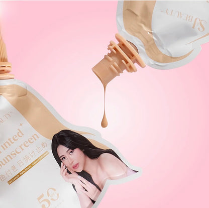 S&J Beauty Tinted Suncreen 50 PA++++
