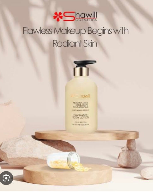 Shawill Naicinamide collagen Glutathione Body lotion 500ml
