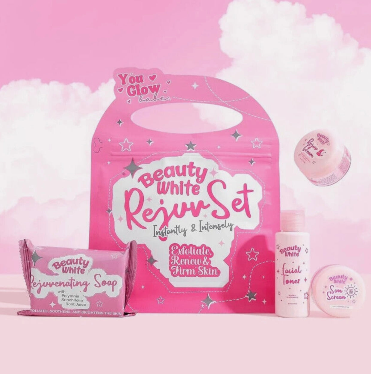 You Glow Babe Beauty White rejuvinating set