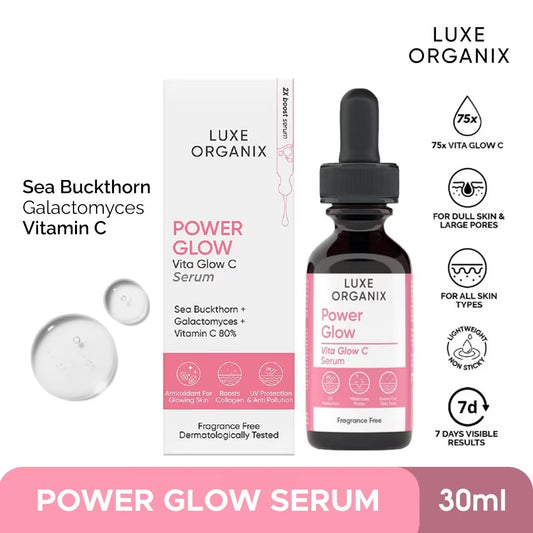 Luxe Organix power glow serum