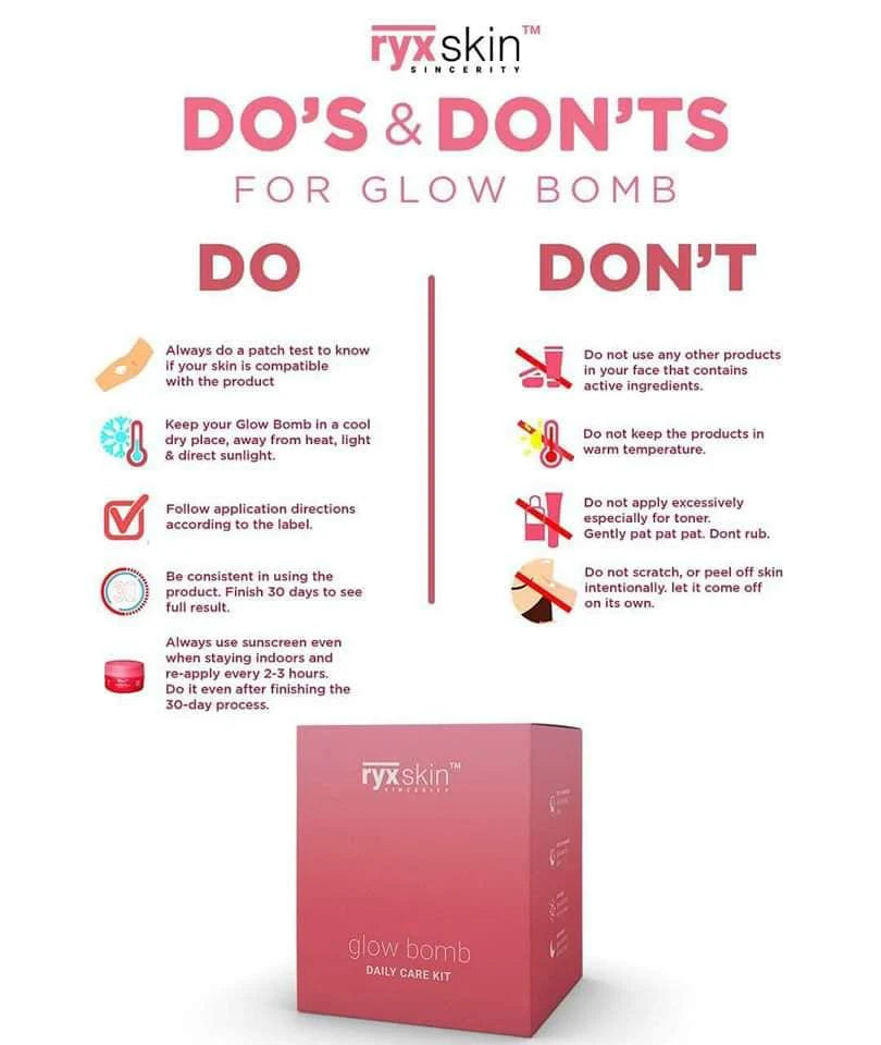 Ryx Skin Glow Bomb Daily Care