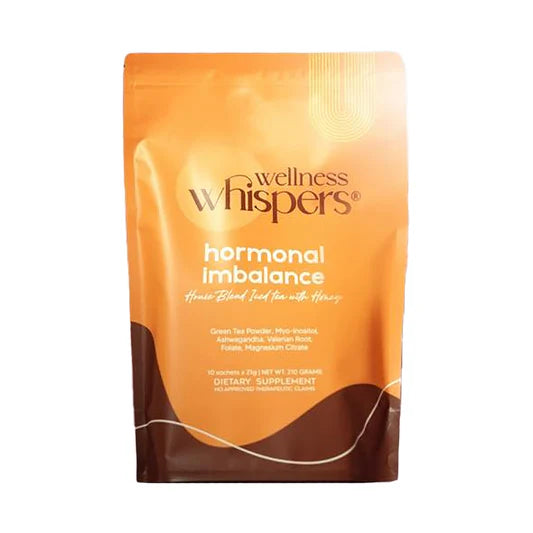 Wellness whispers Hormonal Imbalance House blend Iced Tea with honey