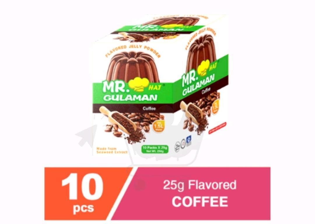 Mr.Gulaman flavored jelly powder  Coffee 10 pcs