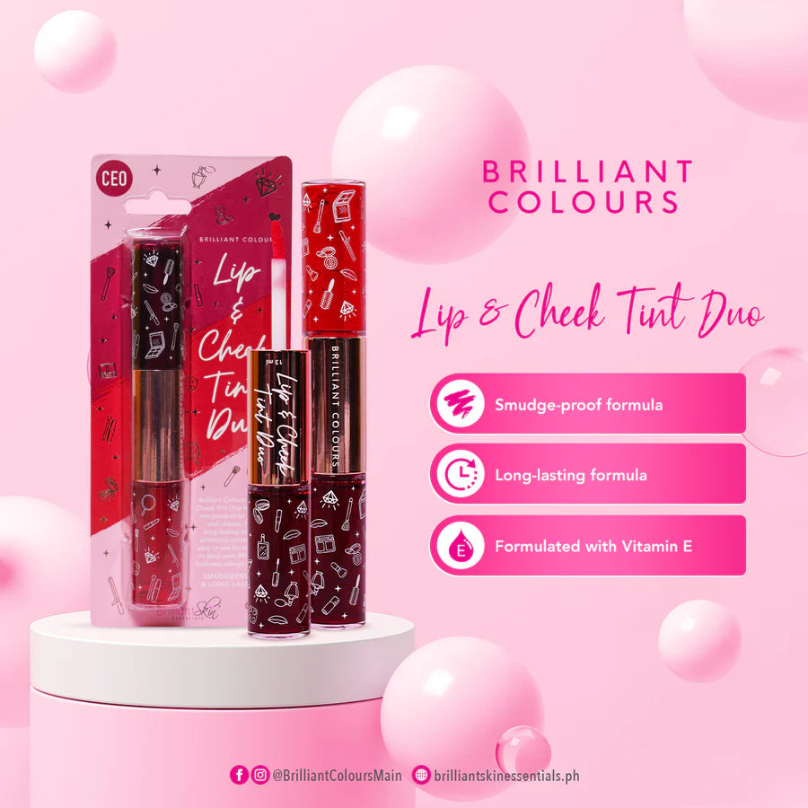 Brilliant Lip Duo shade CEO / Blooming