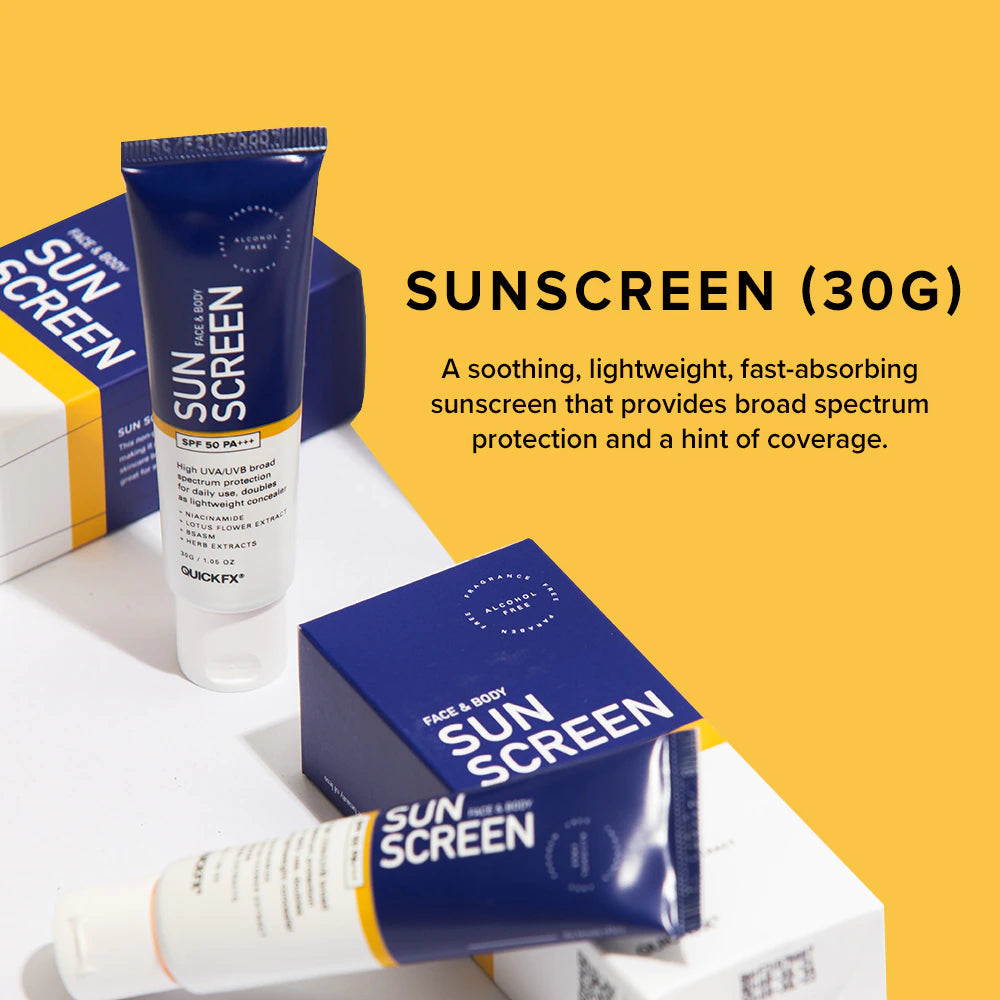 Quickfx sunscreen