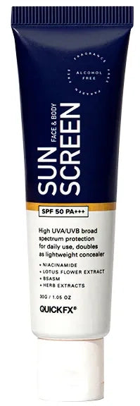 Quickfx sunscreen