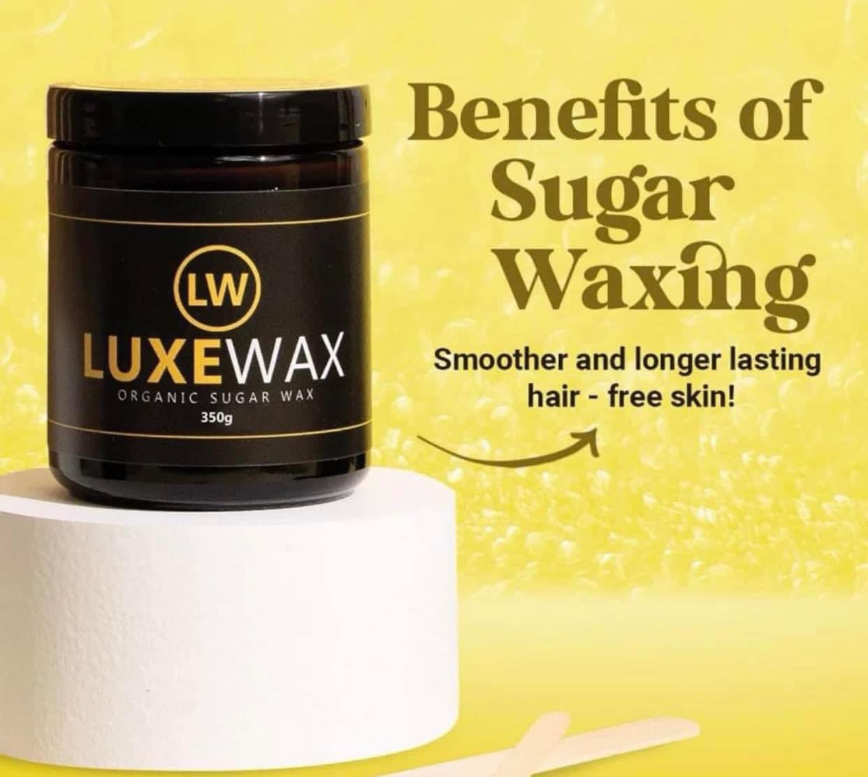 Luxe wax organic sugar wax
