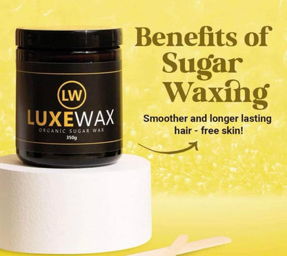 Luxe wax organic sugar wax