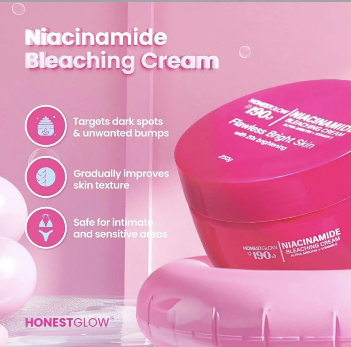 Honest Glow 190 Bleaching Cream